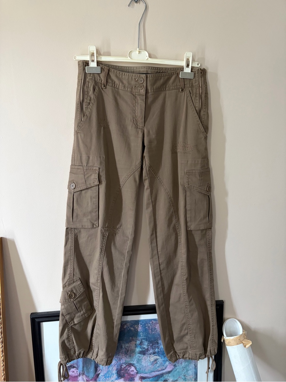 Men's Cargo Pants in Brown - Casual Utility Style - BCBG MaxAzria